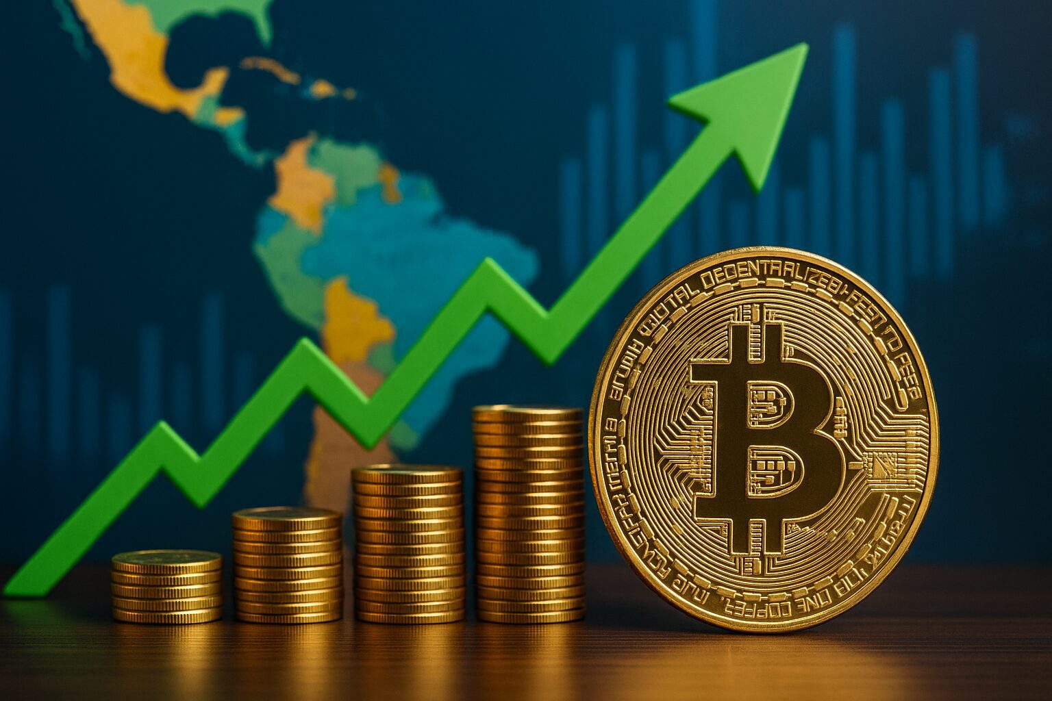 En Latinoamérica, el volumen cripto de 2025 es el más alto desde 2021