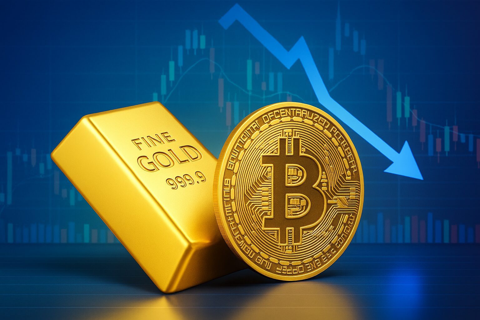 Buenos días Bitcoin: el oro supera a las criptomonedas