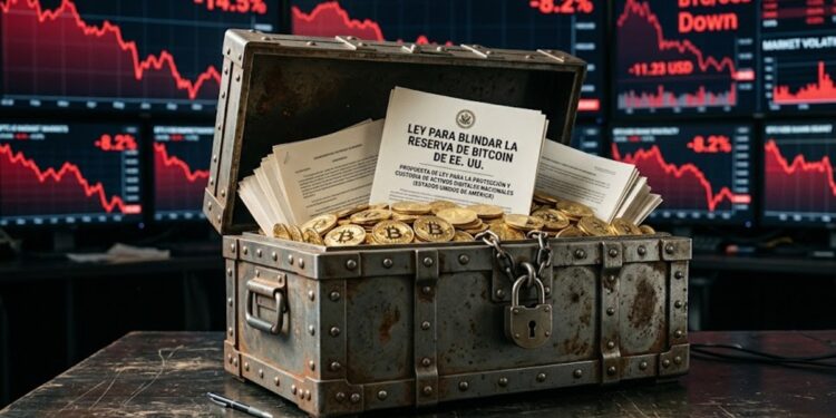 En plena caída de bitcoin EE.UU. publica cómo blindará la reserva de BTC